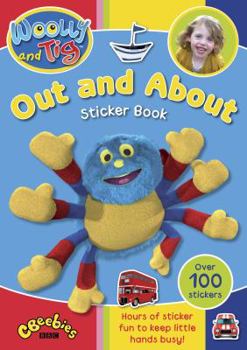 Paperback Woolly and Tig: Out and About Sticker Book
