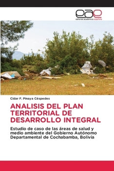 Paperback Analisis del Plan Territorial de Desarrollo Integral [Spanish] Book