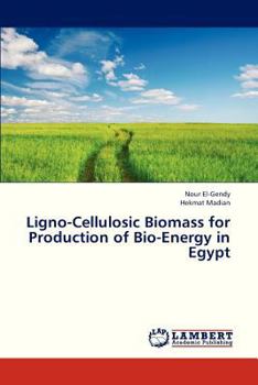 Paperback Ligno-Cellulosic Biomass for Production of Bio-Energy in Egypt Book