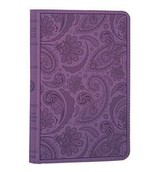 Imitation Leather Compact Bible-ESV-Paisley Design Book