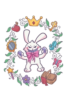 Funny Easter Bunny Notebook: Graph Paper Journal 6x9 - 120 Pages