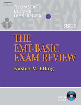 Paperback The EMT Basic Exam Review Book