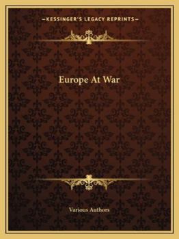Paperback Europe At War Book
