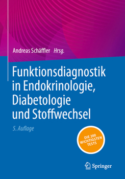 Paperback Funktionsdiagnostik in Endokrinologie, Diabetologie Und Stoffwechsel [German] Book