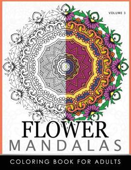 Paperback Floral Mandala Coloring Books Volume 3: Mandala Meditation Coloring Book