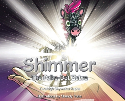 Hardcover Shimmer: The Polka-Dot Zebra Book