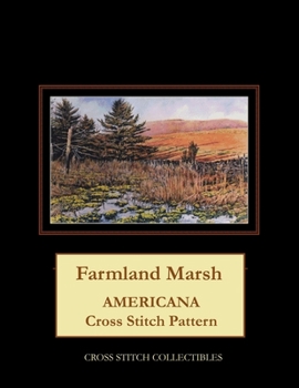 Paperback Farmland Marsh: Americana Cross Stitch Pattern Book