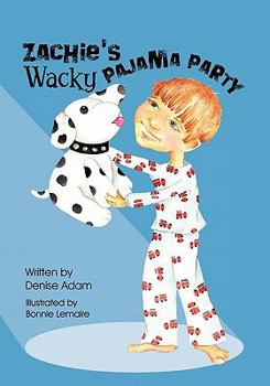 Paperback Zachie's Wacky Pajama Party Book