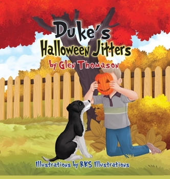 Hardcover Duke's Halloween Jitters Book