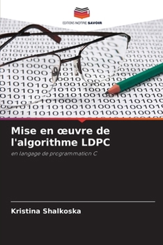 Paperback Mise en oeuvre de l'algorithme LDPC [French] Book