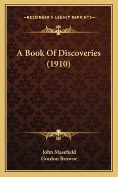 Paperback A Book Of Discoveries (1910) Book