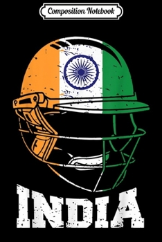 Paperback Composition Notebook: India Cricket team Journal/Notebook Blank Lined Ruled 6x9 100 Pages Book