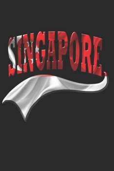 SINGAPORE NOTEBOOK: Singapore Notebook | college book | diary | journal | booklet | memo | composition book | 120 sheets - Dot Grid paper 6x9 inch