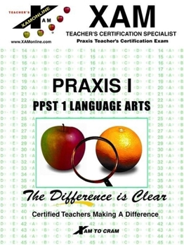 Paperback Praxis I PPST 1 Language Arts Book