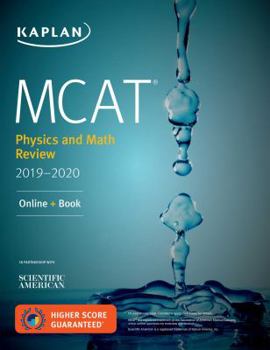 Paperback MCAT Physics and Math Review 2019-2020: Online + Book