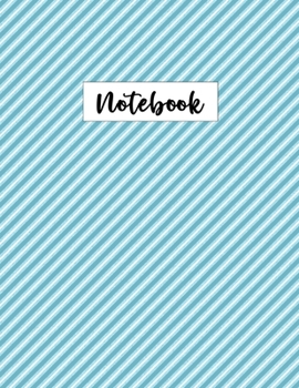 Notebook: Lined Dreaming Blue Notebook (Memory Book, Journal, Diary), 100 pages, 8.5 x 11, Journal Matte Finish