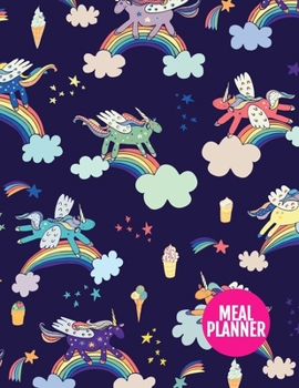 Meal Planner: Simple Year 365 Daily - 52 Week Calendar Meal Planner Daily Weekly and Monthly For Track & Plan Your Meals Food Planning | Large 8.5 x 11 Inch | 110 Pages - Product # 222011