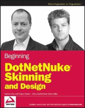 Paperback Beginning DotNetNuke Skinning and Design Book