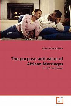 Paperback The purpose and value of African Marriages Book
