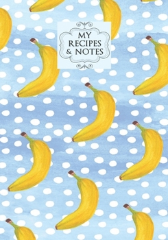 Paperback My Recipes & Notes: Elegant Blank Recipe Book to Write in, Document all Your Special Recipes and Notes, Perfect to Make Your Own Recipe Bo Book