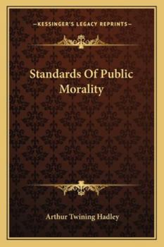 Paperback Standards Of Public Morality Book