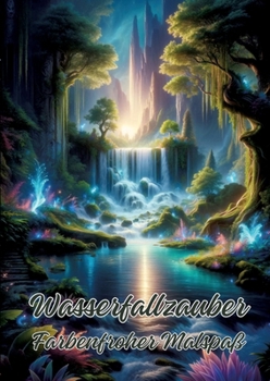 Wasserfallzauber: Farbenfroher Malspaß (German Edition)
