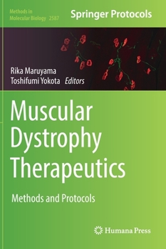 Hardcover Muscular Dystrophy Therapeutics: Methods and Protocols Book
