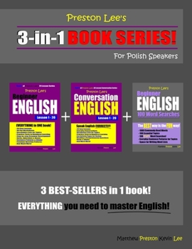 Preston Lee’s 3-in-1 Book Series! Beginner English, Conversation English Lesson 1 – 20 & Beginner English 100 Word Searches For Polish Speakers