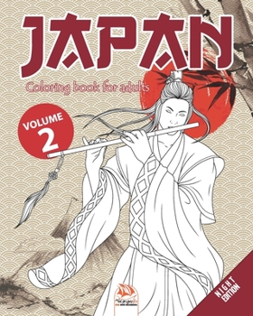Japan - volume 2 – Night Edition: Coloring book for adults (Mandalas) - Anti stress – 25 Japan special illustrations. (Japan Coloring - night)