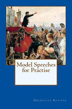 Paperback Model Speeches for Practise Book