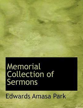 Paperback Memorial Collection of Sermons [Large Print] Book