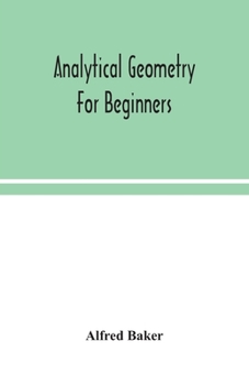 Paperback Analytical geometry for beginners Book