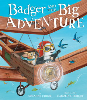 Hardcover Badger and the Big Adventure Book