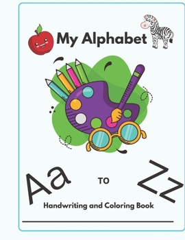 Paperback My Alphabet Writing and Coloring Book