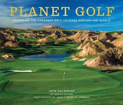 Calendar Planet Golf 2019 Wall Calendar Book