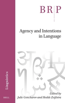 Paperback Agency and Intentions in Language Book