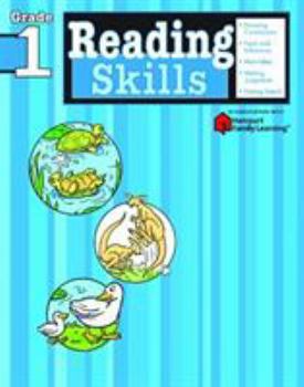 Paperback Reading Skills: Grade 1 (Flash Kids Harcourt Family Learning) Book