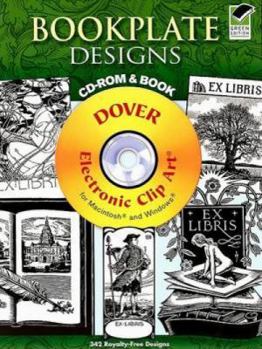 Paperback Bookplate Designs [With CDROM] Book