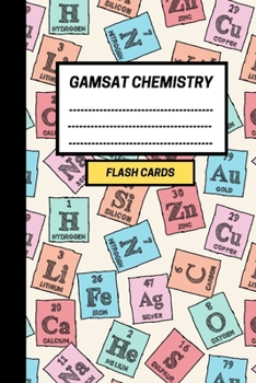 GAMSAT Chemistry Flashcards : Create Your Own Chemistry Flash Cards for Section 3. Includes Spaced Repetition and Lapse Tracker (200 Cards)