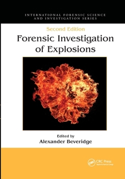 Paperback Forensic Investigation of Explosions Book