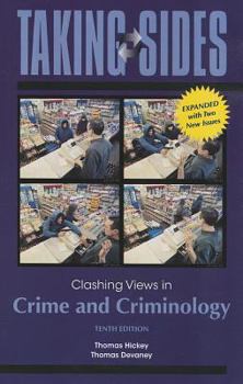 Paperback Clashing Views in Crime and Criminology Book