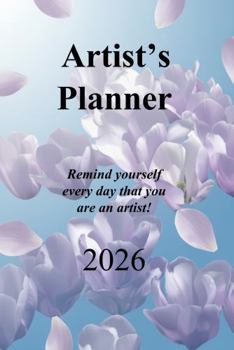 Paperback Artist's Planner 2026 Book