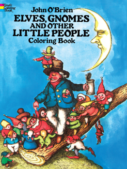 Paperback Elves, Gnomes, and Other Little People Coloring Book