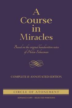 Hardcover A Course in Miracles Book