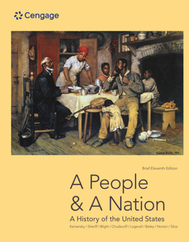 Paperback A People and a Nation: A History of the United States, Brief Edition Book