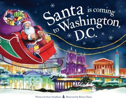 Hardcover Santa Is Coming to Washington, D.C. Book