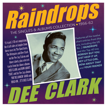 Music - CD Dee Clark   Raindrops: The Singles & Alb Book