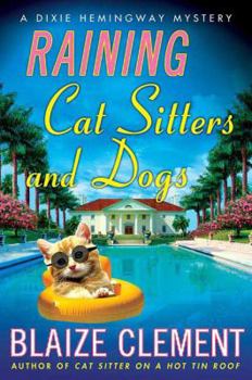 Hardcover Raining Cat Sitters and Dogs Book