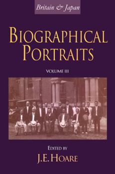 Hardcover Britain and Japan: Biographical Portraits, Vol. III Book