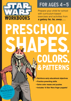 Paperback Preschool Shapes, Colors, and Patterns Book